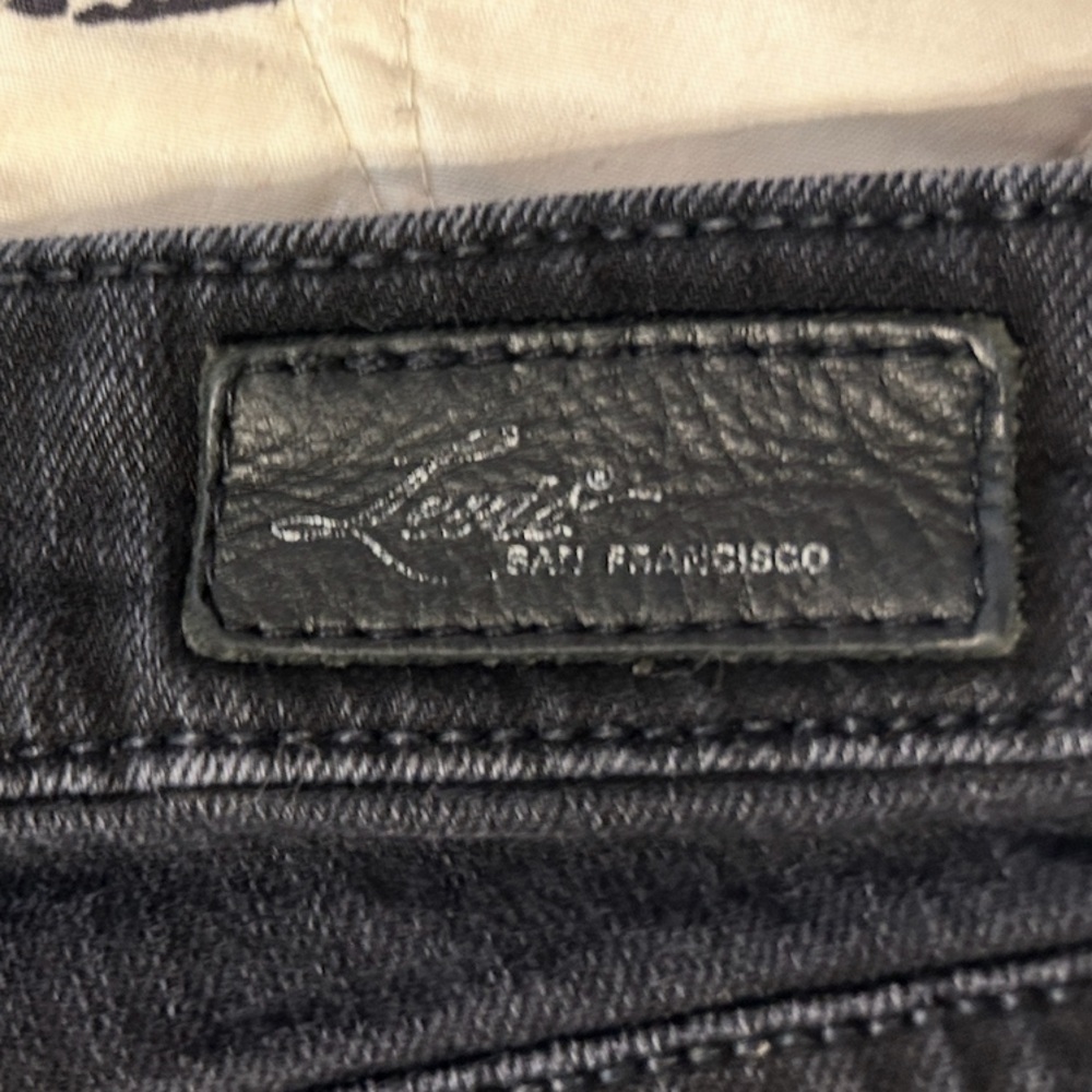 LEVI’S Straight Leg Jeans Black 31 x 32 - Picture 5 of 6